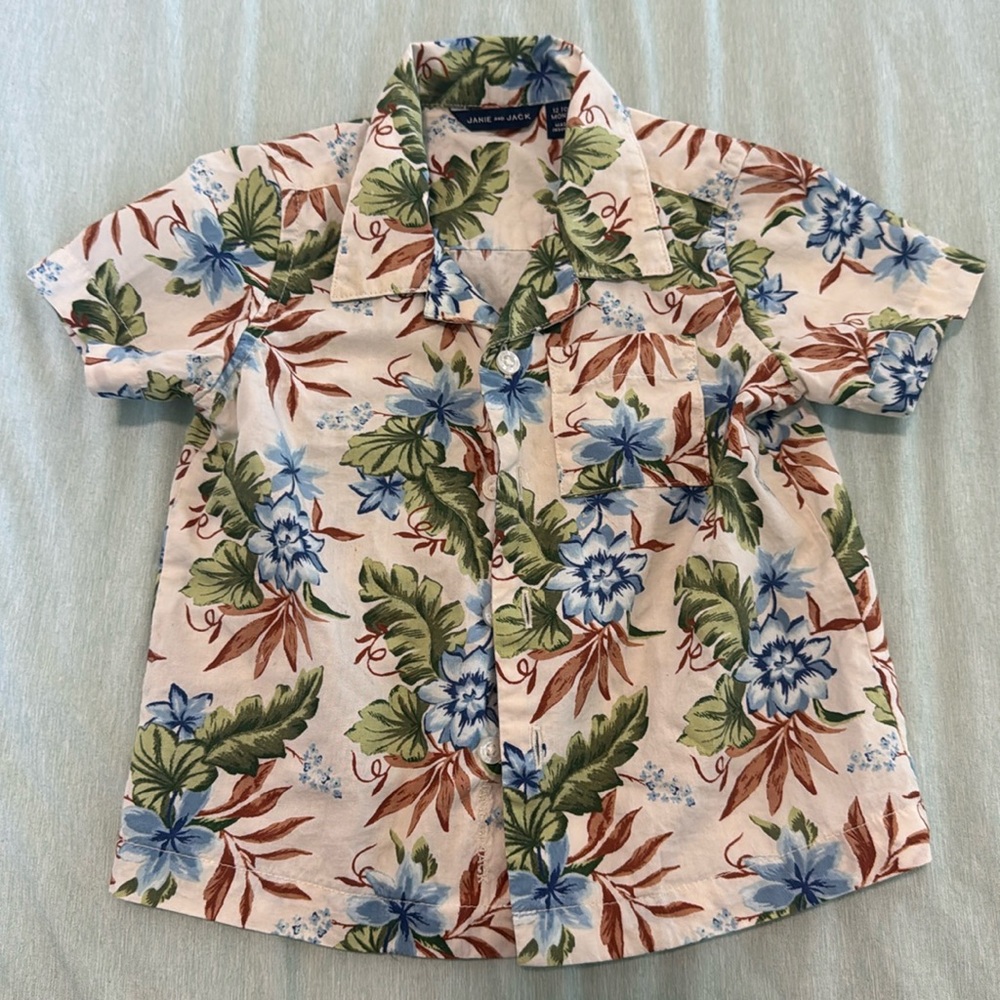 Janie and Jack floral top